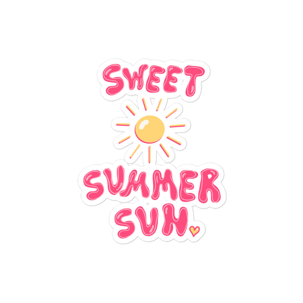 Sweet Summer Sunshine Sticker