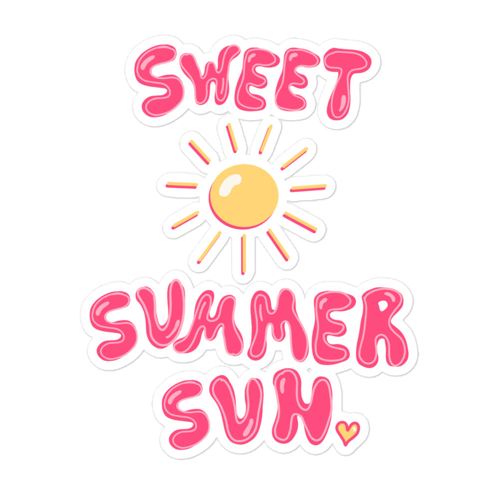 Sweet Summer Sunshine Sticker